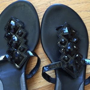 Cole Haan NWOT Black Sandals 9 1/2 B - Nikeair